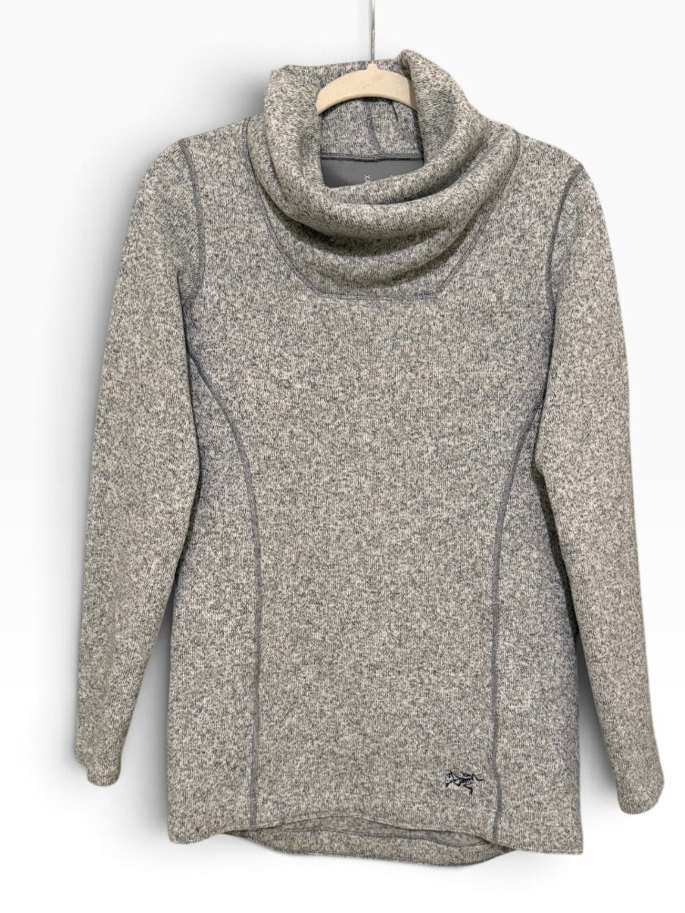 Arc'teryx Tops Women's Desira Tunic Pullover Cowl Neck Gray Sweater SP